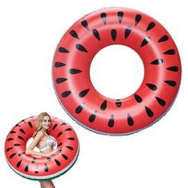 MIVAIUN Swimming Rings for Adults,Inflatable Ring, Rubber Ring for Swimming,Swimming Tube Pool Float,Swim Rings,Watermelon Swim Tube,Pool Rings,Inflatable Pool Floats (75 cm)