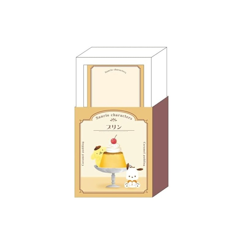Tees Factory Sanrio Characters kobako memo Pudding H7.2 x W6.2