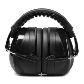 Ear Protection, NNR 30 dB - 35 dB Noise Cancelling Headphones Ear Protection for Shooting, Sporting Events, Concerts, Learning, Sleeping (Black)