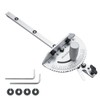 POWERTEC Universal Table Saw Miter Gauge and Aluminum Miter Bar,