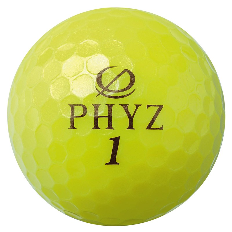 Bridgestone Golf Balls 19PHYZ Yellow, 12 Balls