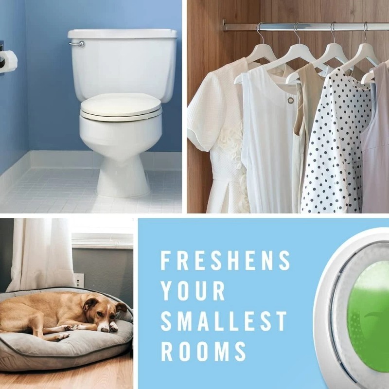 4 Febreze Small Spaces Air Freshener Heavy Duty Fresh Pet