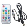 Vrabocry WS2812B WS2811 5050 RGB Led Strip Light Music Controller