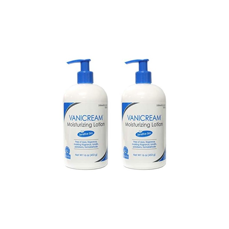 Vanicream Lite Lotion Bottle With Pump 16 Oz (2 Pack)