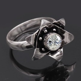 JEWELSTREZORO Opal Edelstein 925 Sterling Silber Band Ring Herren & Damen Geschenkartikel Handgefertigter Schmuck TSR1001BE_6 (52 (16.6))