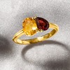 Ross-Simons 1.10 Carat Citrine and .90 Carat Garnet Toi Et