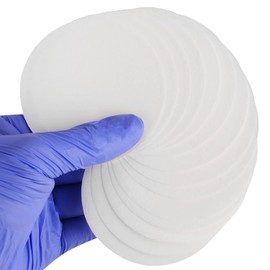 zoomto QualitativeFilter Paper Circles,2-Box18cm Diameter Cellulose Filter Paper with 20 Micron Particle Retention Medium Filtration Speed, Set of 2 x 100 Pcs (200, 18cm)