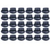30pcs Metal Cord Lock End Toggle Double Hole Spring Stopper