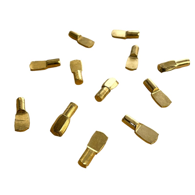 12 x Shelf Support Spade/Spoon Type Pegs for 7 mm