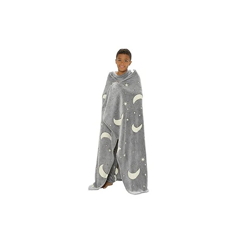 Follow That Dream Glow In The Dark Plush Throw Blanket