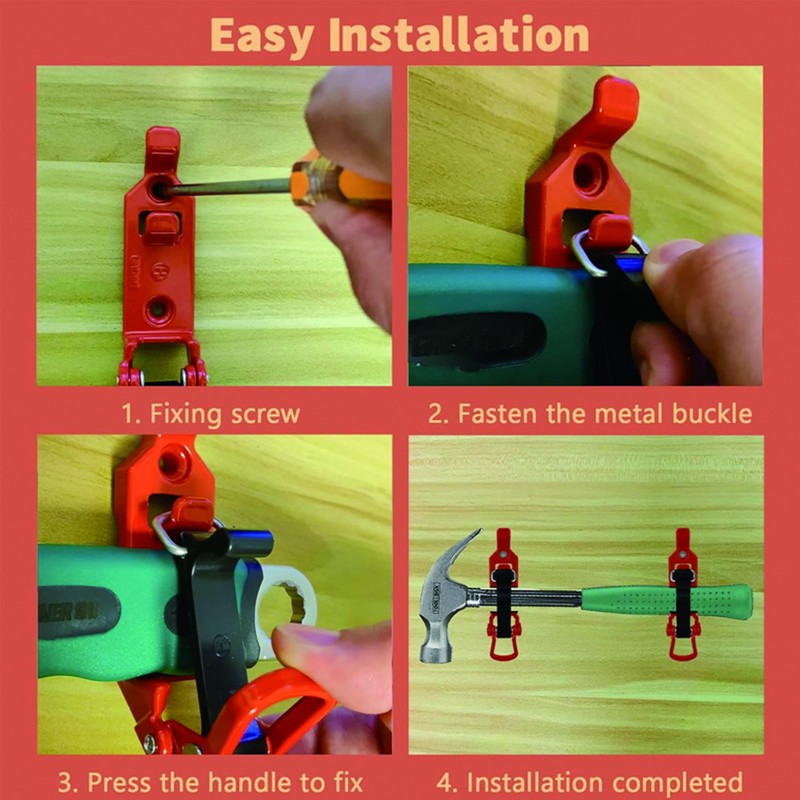6 Pcs Shovel Mount for Roof Rack,Metal Rubber Shovel Holder