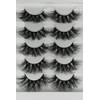 Dramatic 3D Mink False Eyelashes, 5 Pairs, Long Fluffy Volume,