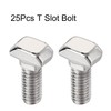 NACX M5 x 12mm T-Slot Drop-in Stud Sliding Bolts, Carbon