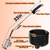 Propane Torch Weed Burner Kit,High Output,Heavy Duty Blow Torch Flamethrower