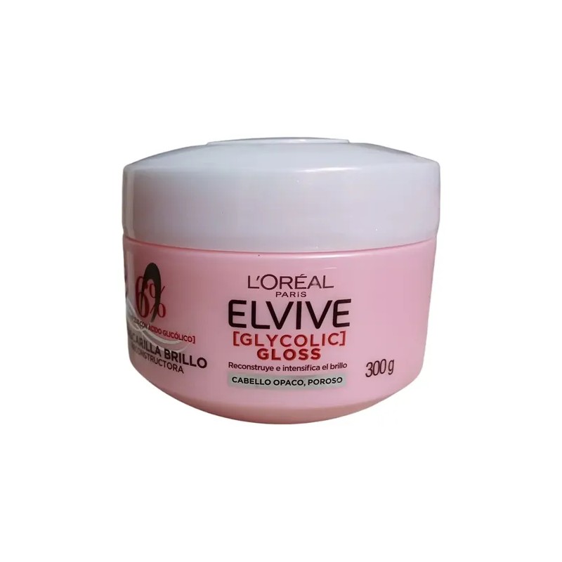 Kit 5 Piezas Shampoo Elvive Glycolic Gloss