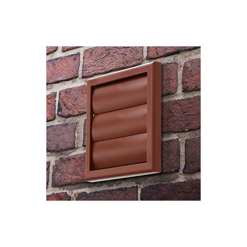 Blauberg Terracotta Gravity Grille 100 mm - 4 inch External