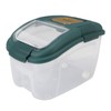 Rice Storage Box with Clear Cover Insect Proof Large Capacity