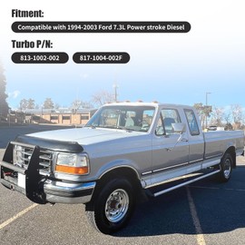 GTP38 Turbo Compressor Wheel & Upgraded Rebuild Kit Compatible with Ford 1994-2003 7.3L Power stroke Diesel Turbo P/N Turbo P/N 813-1002-002 & 817-1004-002F