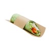 Restaurantware Paper Sandwich Wrap Display - Disposable Wrap Plate -