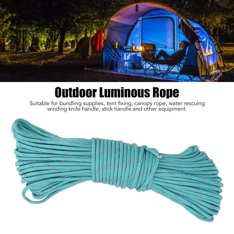 4mm Outdoor Luminous Tent Fixed Rope 31 Meters 9 Cores