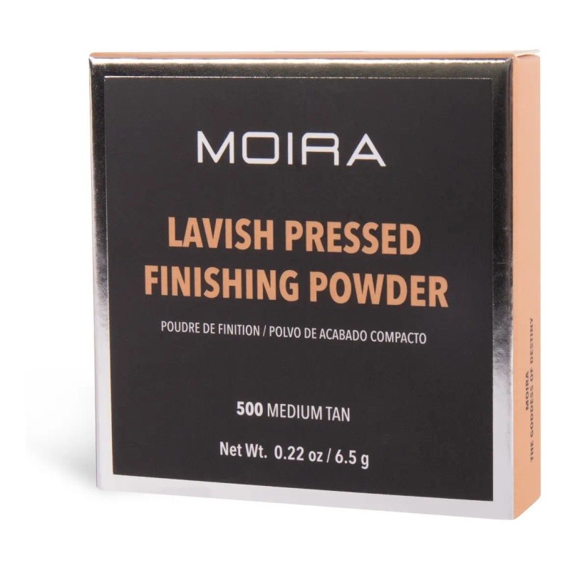 Polvo Moira Cosmetics Compacto Acabado Lujoso