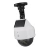 Solar Dummy Fake Camera Security Outdoor Solar Powered Simulated Surveillance