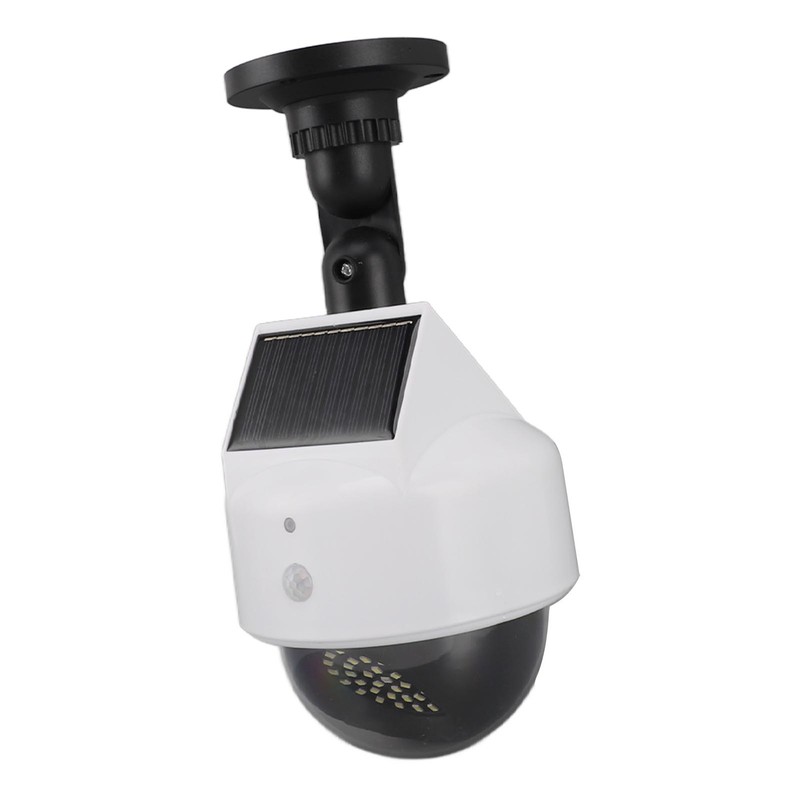 Solar Dummy Fake Camera Security Outdoor Solar Powered Simulated Surveillance