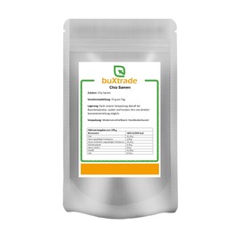 250 g Chia Seeds | Gluten Free | Salvia Hispanica | Chia Seeds | Proteins | Superfoods | Omega 3 | Fitness | Sports |