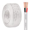 MOOKEERF 18/4 Alarm Wire Shielded Wire 100FT 18 AWG 4