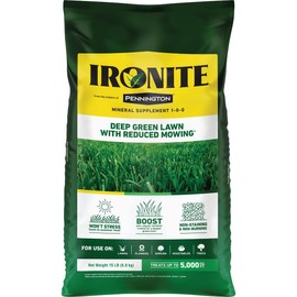 Ironite 100519460 1-0-0 Mineral Supplement/Fertilizer, 15 lb (Packaging May Vary)