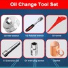 RUNEWAX 64.5MM Oil Filter Wrench Tool Kit for Nissan Altima