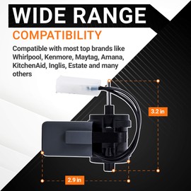 Ultra Durable 2315539 Refrigerator Evaporator Fan Motor Replacement Part by Blue Stars – Exact Fit for Whirlpool & Kenmore Refrigerators – Replaces WP2315539 W10438708 PS11740359 2219689