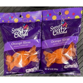 Sweet Eatz Oranges Slices 2- Bags 9oz Each