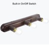 Maichis 15'' RV Wall Sconce with 3 LED Bulbs (Included),