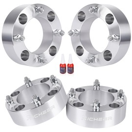 Richeer 2 Inch 4x137mm ATV Wheel Spacer for Can-Am Commander Outlander Defender Bombardier Renegade Mule, 4PCS 4X137 Wheel Spacers with M10X1.25 Studs & 110mm hub bore