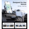 vicseed Military-Grade Sturdy Car Phone Holder Mount, Upgraded anti Shake