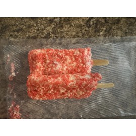 Unbranded Freeze Dried Strawberry Shortcake Crunch Ice Cream Bar