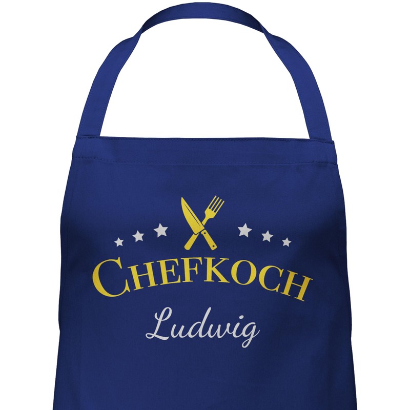 Geschenk mit Namen personalisiert by Shirtracer - Apron - Cooking
