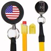 TWO-PACK HEAVY DUTY Retractable Pencil and pen Reel with ADAPTOR