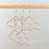 KOOBAY Clothes Hanger 72Pcs Connector Hooks Gold Metal Outfit Hangers