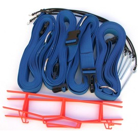 Home Court 2-inch Adjustable 8-Meter Grass Setup Line - M819AG (Blue)