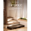 TINAMO One Step Stool for Elderly (35" Length) - Acacia
