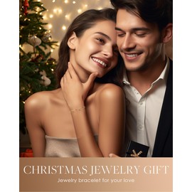 LOUISA SECRET Birthstone Bracelets for Women, 925 Sterling Silver Dainty Simple Women Charm Link Bracelet, Birthday Anniversary Christmas Jewelry Gifts for Women Wife Mom Her