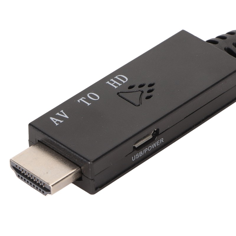 RCA to HD Multimedia Interface Converter Support 720P to 1080P