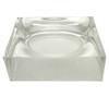 Mirart Soap Dish - Clear Acrylic Large Square