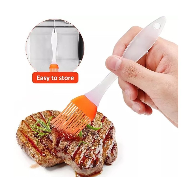 Unbranded 2-6 PCS New Oil Brush Silicone Baking Pastry Cream