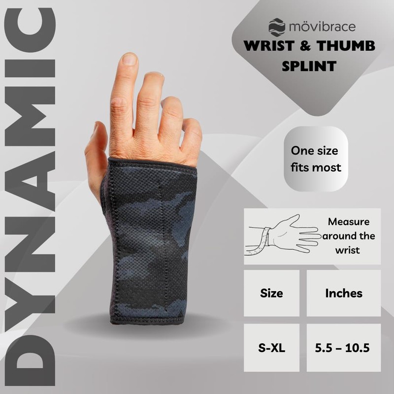 Movibrace Dynamic Wrist and Thumb Splint