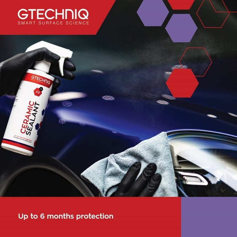 Gtechniq C2 Ceramic Sealant for Cars, Protect Car Paintwork, Trim,