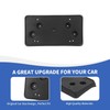 RAZPOY Front License Plate Bracket Holder Mount Frame Compatible with