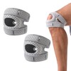 Longgaogao 2 Pack Adjustable Patellar Tendon Support Sleeves,Knee Pads with